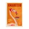 Stupell Industries Vintage Amaretto Flamingo Wall Plaque Art Design by The Whiskey Ginger